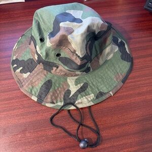 Unbranded Men’s 100% Cotton. Camouflage Bucket Hat One Size Fits All
